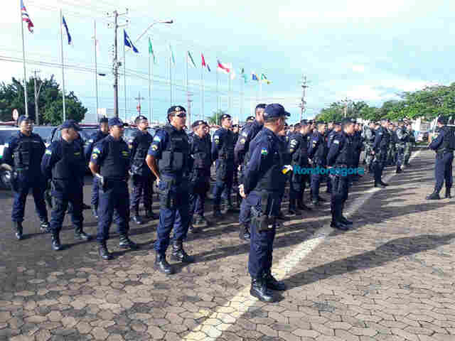 PM lança operação em Porto Velho e vai ampliar no final de semana para todo o Estado