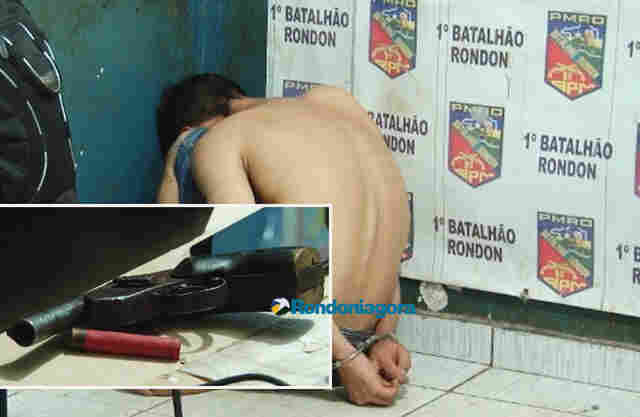 Estudante reage à tentativa de assalto e briga com criminoso que se esconde até a chegada da PM