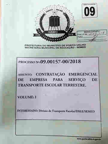 Três empresas irão realizar o transporte de alunos na área rural de Porto Velho