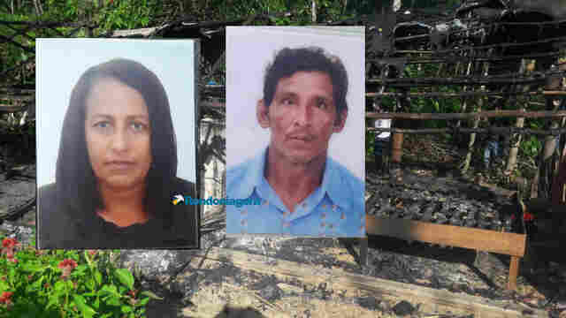 Casal é morto a tiros e corpos são incendiados
