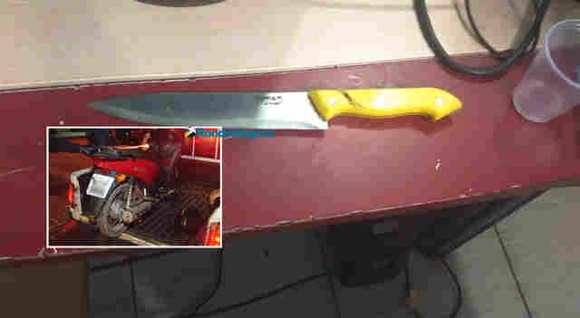 Jovem é preso após render policial militar e roubar moto