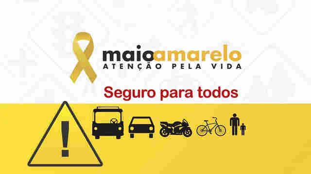Detran conscientiza motoristas no Maio Amarelo