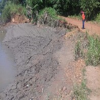 Terras caídas: Defesa Civil monitora acessos das comunidades do Maravilha l e ll
