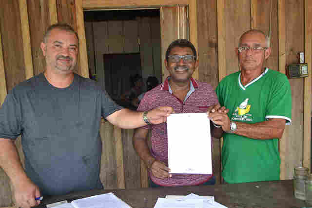 Deputado Só na Bença entrega equipamento agrícola em Associação de Produtores Rurais de Pimenta Bueno