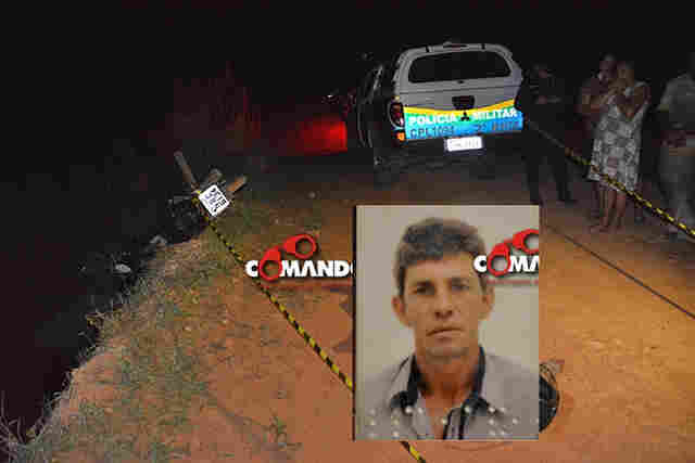 Motociclista é encontrado morto dentro de bueiro na área rural