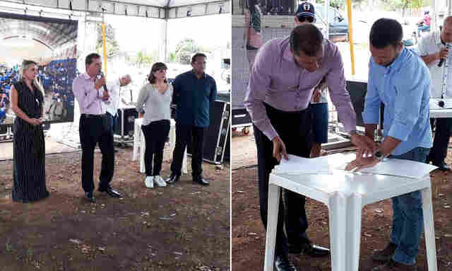 Ordem de serviço para Centro de Iniciação ao Esporte de Porto Velho é assinada