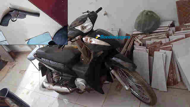 Adolescente armado rouba moto de mulher e sofre queda ao tentar fugir da PM