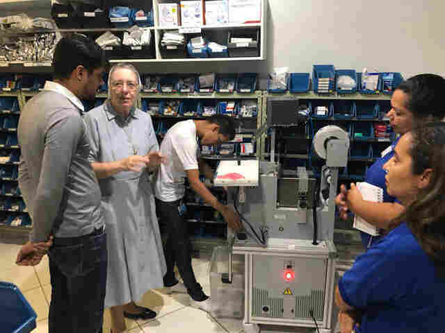 Casa de Saúde Santa Marcelina recebe equipamentos e materiais de Expedito Netto