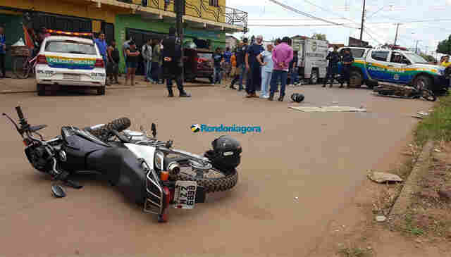 Vídeo mostra acidente fatal envolvendo carro e motociclistas na Capital