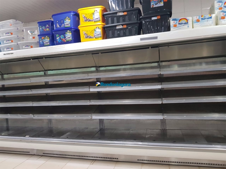 Supermercados Irmãos Gonçalves não tem mais carne para venda em Porto Velho