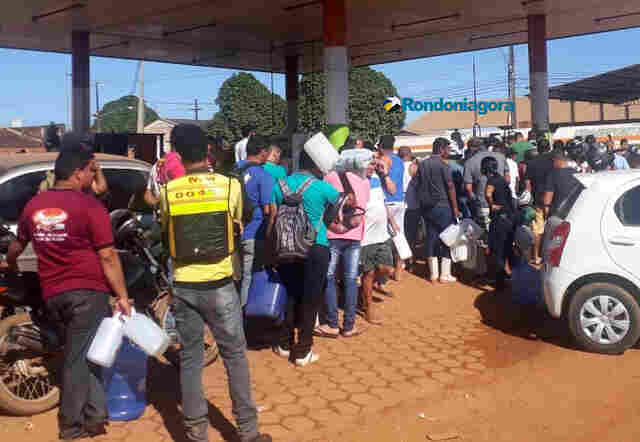 Vídeo: Apenas um posto de Porto Velho ainda tem gasolina; restante do Estado acabou, diz sindicato