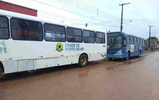 Apenas 40% dos ônibus estão circulando em Porto Velho