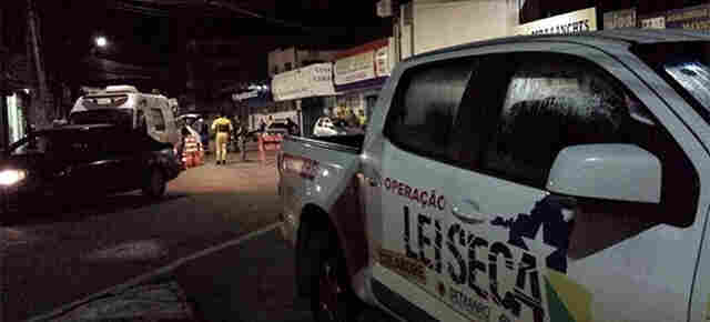 Dez motoristas são presos na Operação Lei Seca em Porto Velho