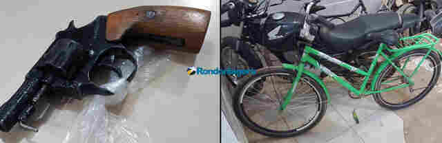 Jovem é preso com arma após roubar celular na capital