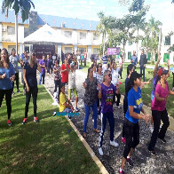 Dia do Desafio movimenta porto-velhenses em frente à prefeitura de Porto Velho