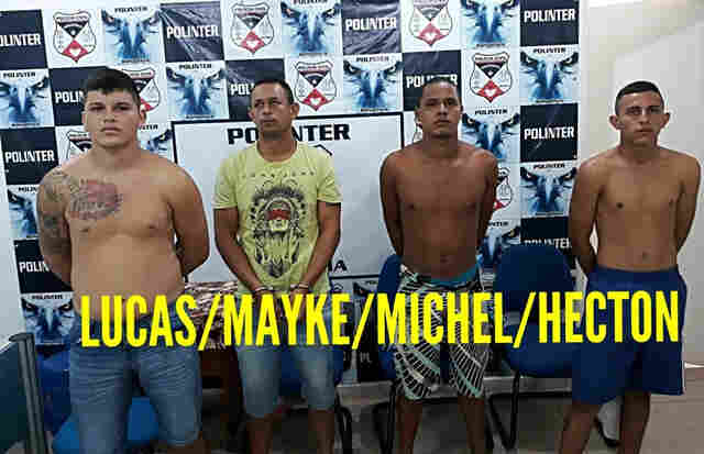 Polinter prende condenados por tráfico, roubo, homicídio e receptação em Porto Velho