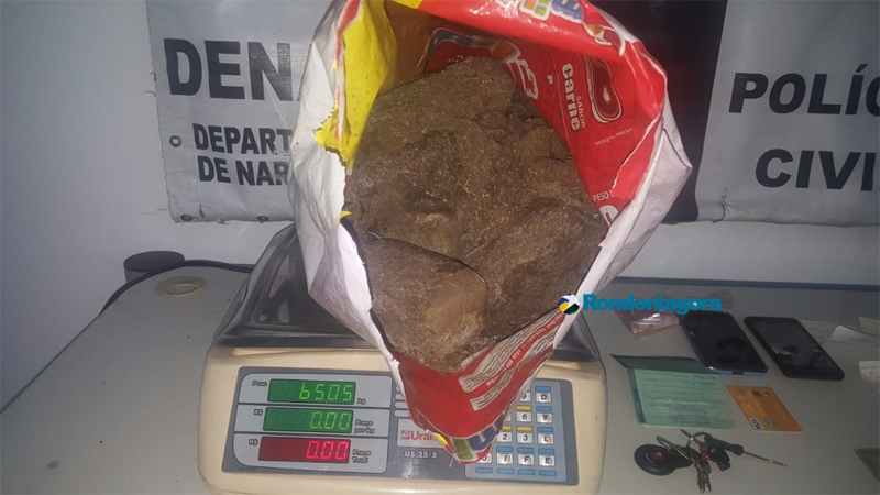 Denarc prende trio e descobre quase 7 quilos de maconha enterrada em sítio