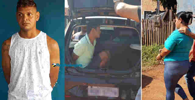 Vídeo: Bandidos são presos em Porto Velho após fazerem arrastão em Candeias