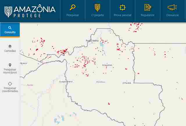 MPF identifica responsáveis por todos os desmatamentos com mais de 60 hectares na floresta amazônica entre 2016 e 2017