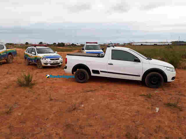 Criminoso rouba Saveiro, mas acaba preso após perseguição na Capital