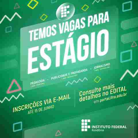 Ifro abre seleção para estagiários de pedagogia, publicidade e propaganda e jornalismo