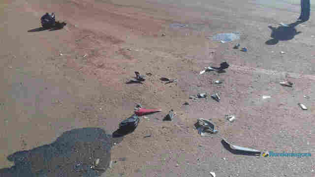 Cabo da PM sofre grave acidente envolvendo moto e caminhão na BR-364