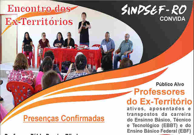 Sindsef confirma realização de Encontro para Docentes do ex-Território na sexta-feira