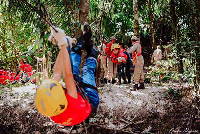 Airton Gurgacz apoia o “estágio na selva” do projeto bombeiro mirim