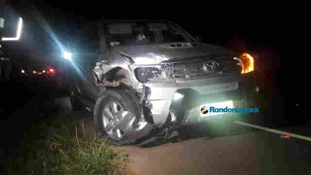 Motociclista é atropelado e morre ao tentar atravessar a BR-364