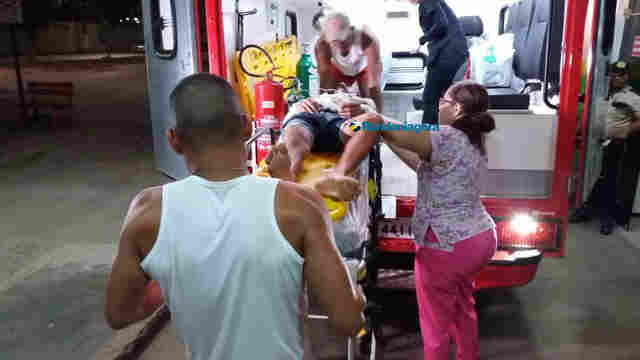 Homem é preso após tentar matar jovem com várias facadas em praça