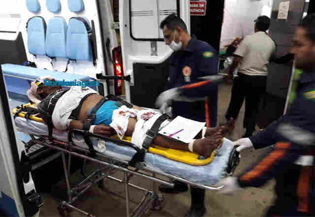 Homem é agredido a pauladas por desconhecidos em Porto Velho