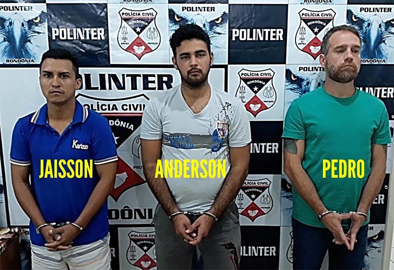 Foragidos são presos após ação de agentes da Polinter e do 1º DP