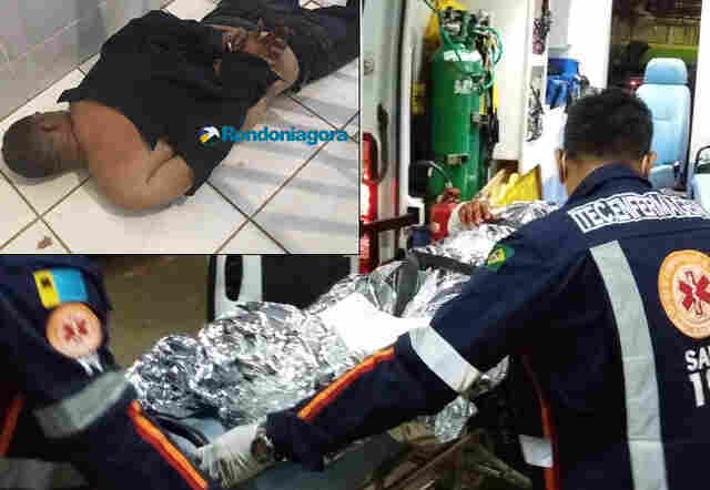 Homem é espancado por populares após tentar matar a ex-mulher a golpes de faca