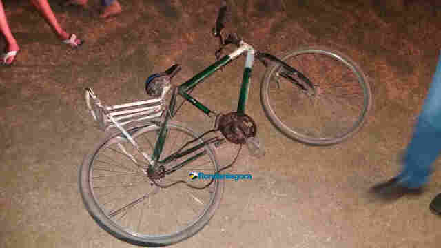 Ciclista fica ferido após colisão com ônibus em Porto Velho