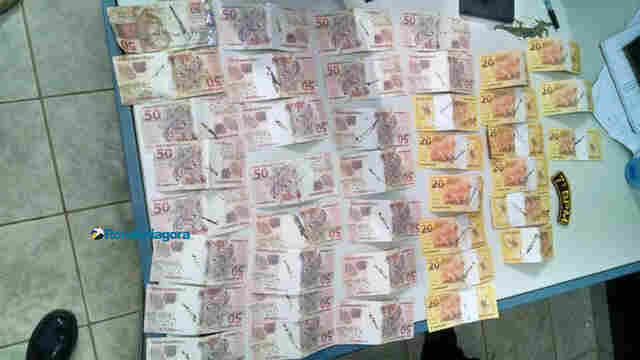 Rapaz é preso com R$ 1,5 mil em notas falsas