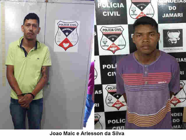Polícia Civil de Candeias prende dois suspeitos de roubo e crime contra a vida