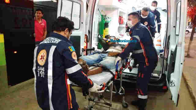 Morador de rua é esfaqueado durante briga com usuário de drogas em Porto Velho