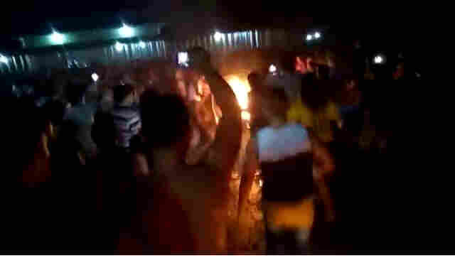 Suspeito de estupro é queimado vivo após população invadir quartel de Borba, no Amazonas