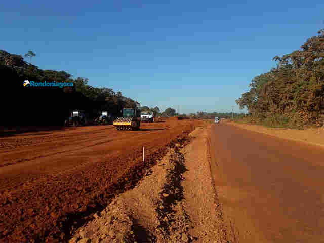 DER inicia asfaltamento de rodovia para acabar com poeira nas proximidades do Hospital de Câncer
