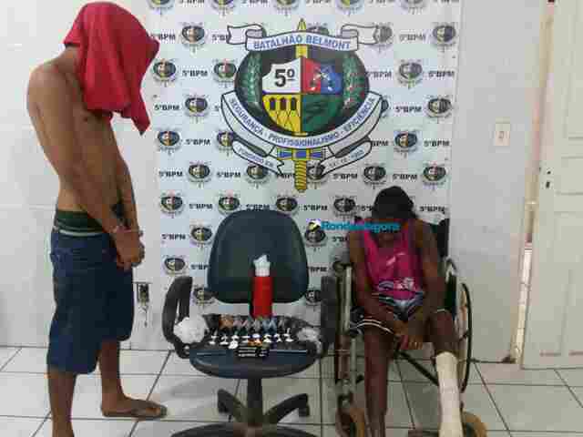 Após denúncia, Polícia prende irmãos com cocaína em Porto Velho