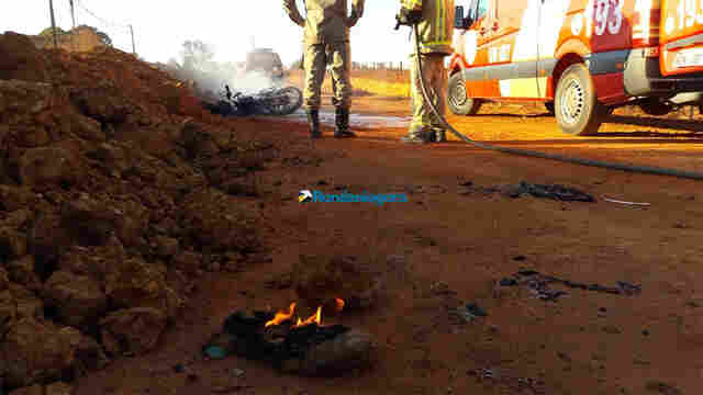 Morre motociclista que teve o corpo queimado durante explosão