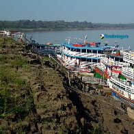 Nível do Rio Madeira recua 11 metros em três meses em Porto Velho; Dnit retoma dragagem para manter navegação