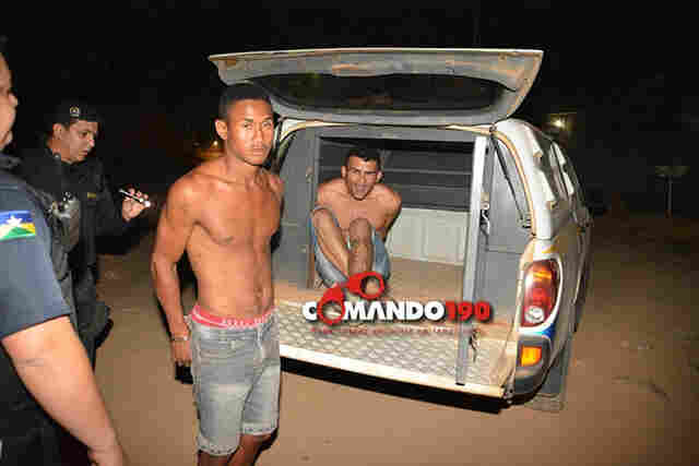 Criminosos são presos após roubarem dinheiro e moto e deixarem sitiantes amarrados