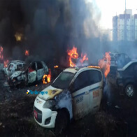 Vídeo mostra gravidade de incêndio no Denarc da Capital