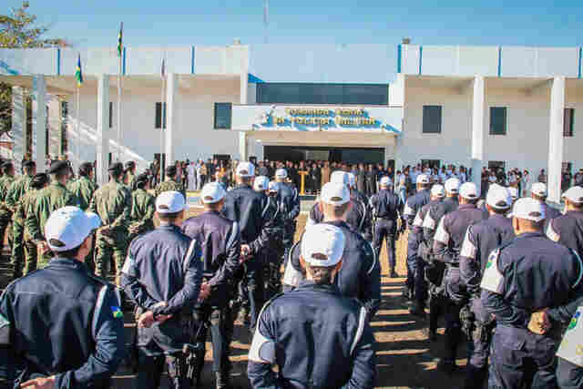 Policiais dos batalhões de Choque, Trânsito e Ambiental reforçam segurança do Flor do Maracujá