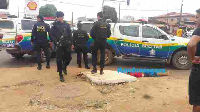 Porto Velho: Homem morre após tentar roubar moto de mulher em semáforo