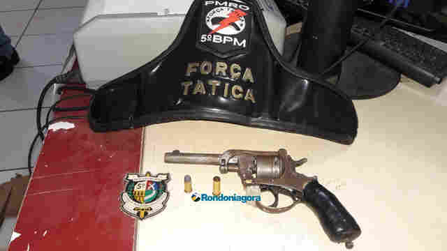 Polícia flagra trio armado assaltando mulher na Zona Leste de Porto Velho