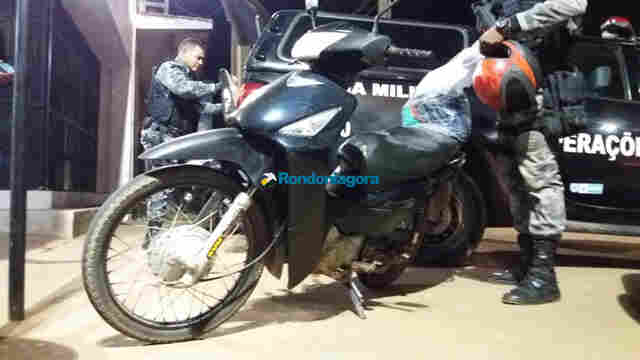 Jovem é preso com moto adulterada na Capital