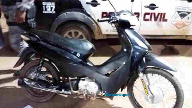 Jovem compra moto no OLX com chassi raspado e acaba preso