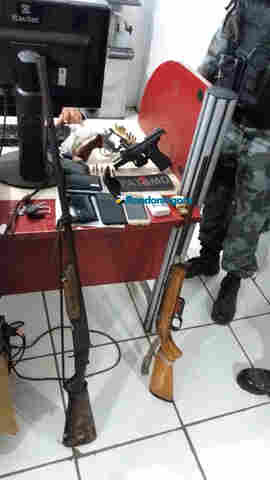 Trio é preso com quatro armas após ameaçar sitiante por disputa de terras na BR-319